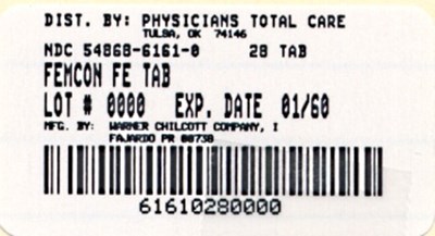 Femcon Fe Label (Package Label)